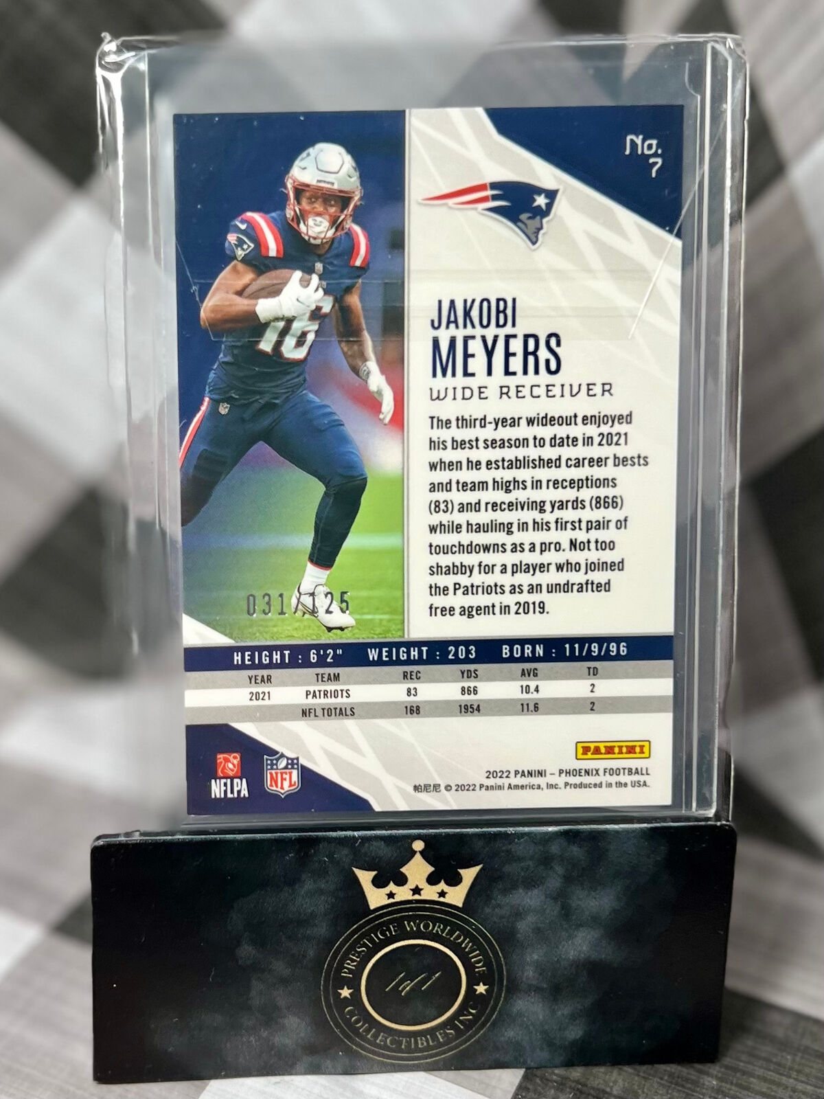 Jakobi Meyers 2022 Phoenix Purple /125