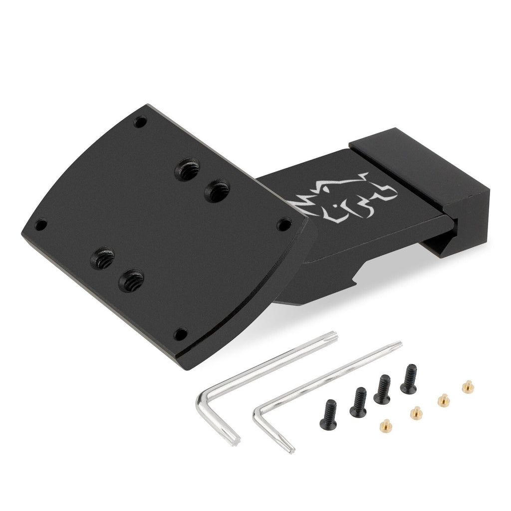 MUCTAC RMR 35° Offset  Red Dot Mount 6061-T6 Aluminum Ambi Locking Zero Hold