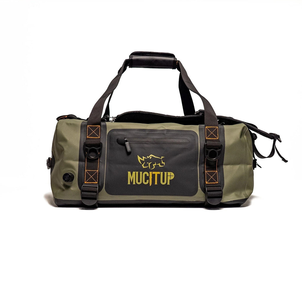 MUCTAC - MUCSAC 60L/40L Waterproof Duffle Bag with Backpack Straps, Air-Tight, Heavy Duty