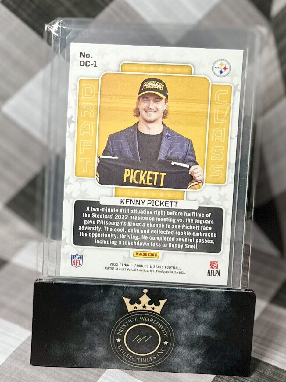 Kenny Pickett 2022 Panini Rookies and Stars Draft Class #DC-1 Pittsburg Steelers