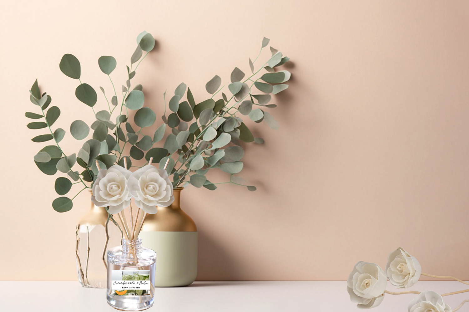 Exotic & Escape Reed Diffuser Collection – Tropical Scents with Mango, Pineapple, Hibiscus & Coconut