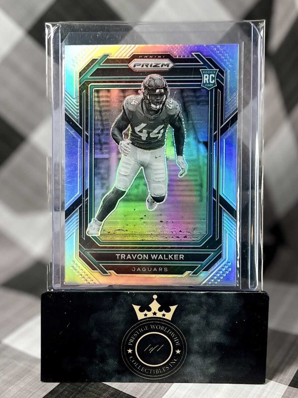 Travon Walker 2022 Prizm Variation Negative Prizm SP Rookie #339 Jaguars RC