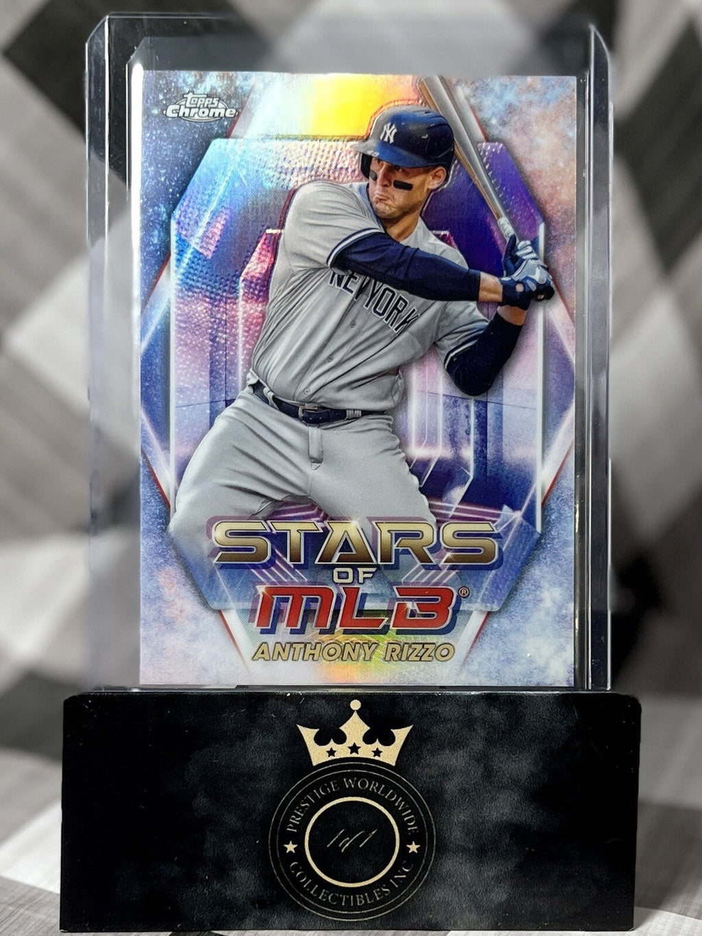 Anthony Rizzo 2023 Topps CHROME MLB Series 2 Stars of MLB #SMLBC-22 NY Yankees