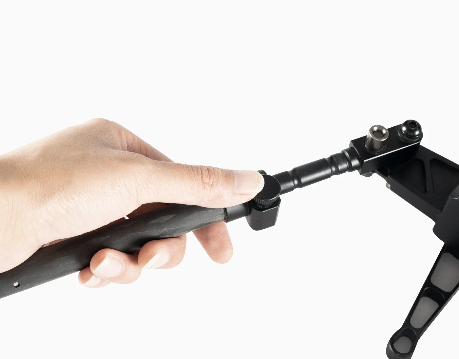 Linkogear HB-C03 Carbon Fiber Bipod Picatinny & ARCA Monoball Fix 26mm Mount