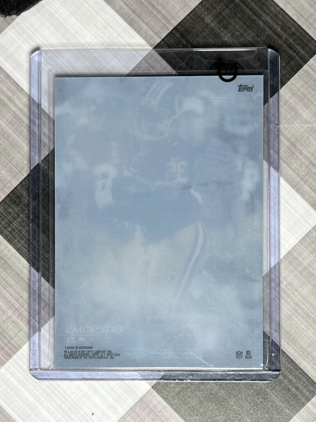 2014 Topps Translucent #LS Lache Seastrunk Rookie RC Auto - NM-MT Resdskins