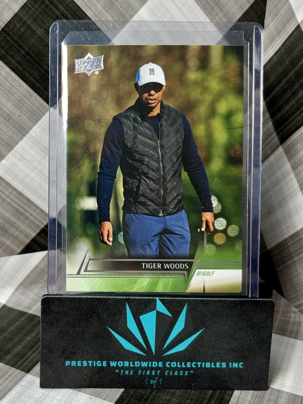 Tiger Woods 2024 Upper Deck Golf Base #19 PGA Tour