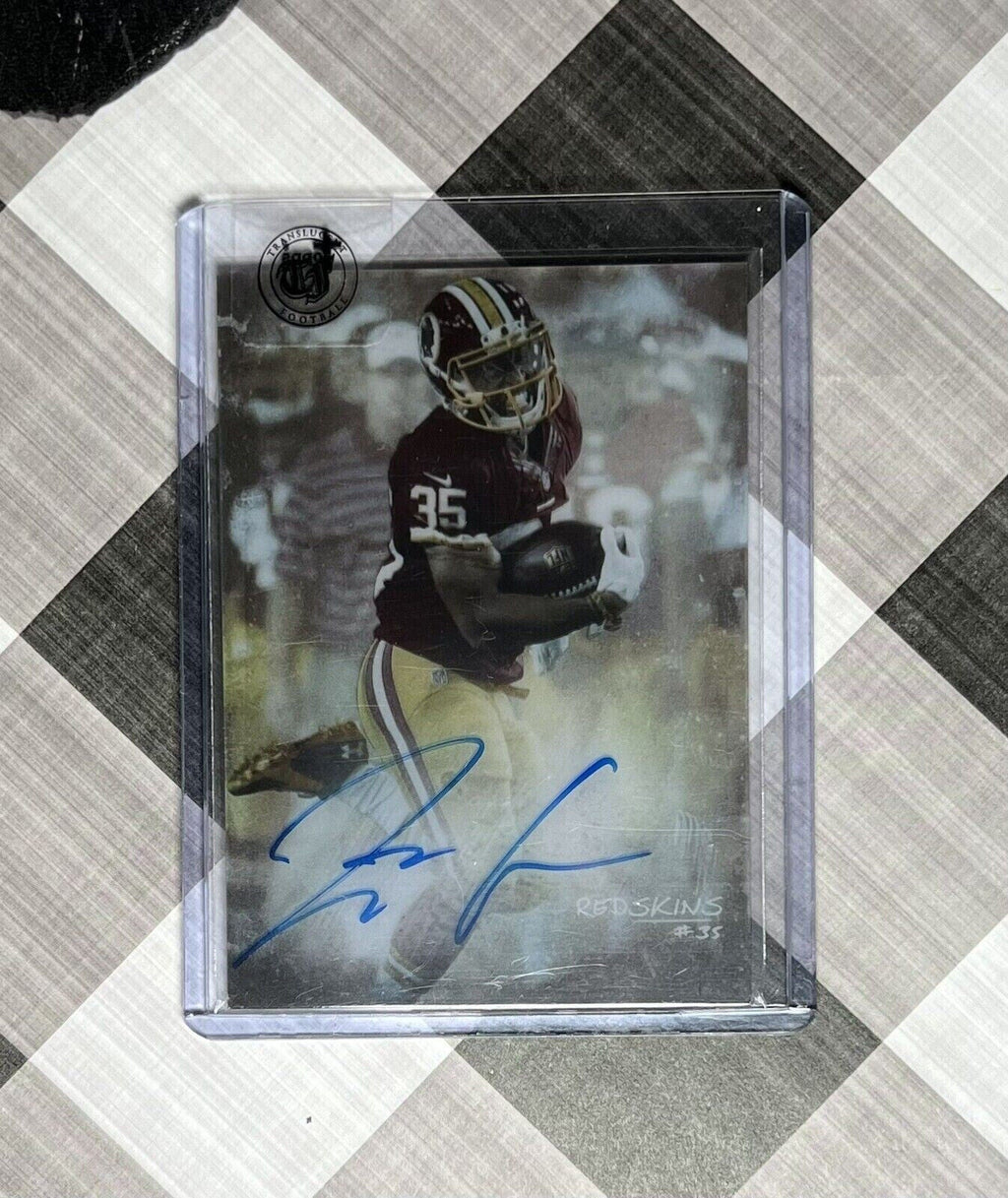 2014 Topps Translucent #LS Lache Seastrunk Rookie RC Auto - NM-MT Resdskins