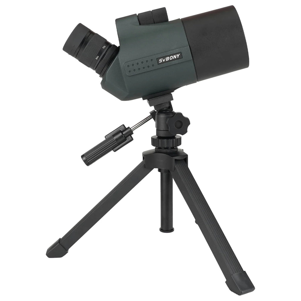 SVBony SV41 Pro Spotting Scope 28-84x80 Angled Zoom HD Optic w/ Tripod Mount