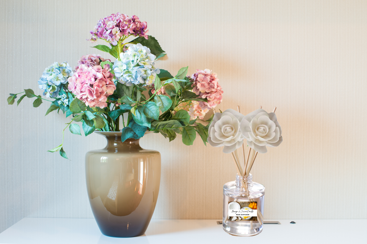 Floral & Feminine Reed Diffuser Collection – Elegant Blooms with Rose, Lavender, Jasmine & Garden Florals