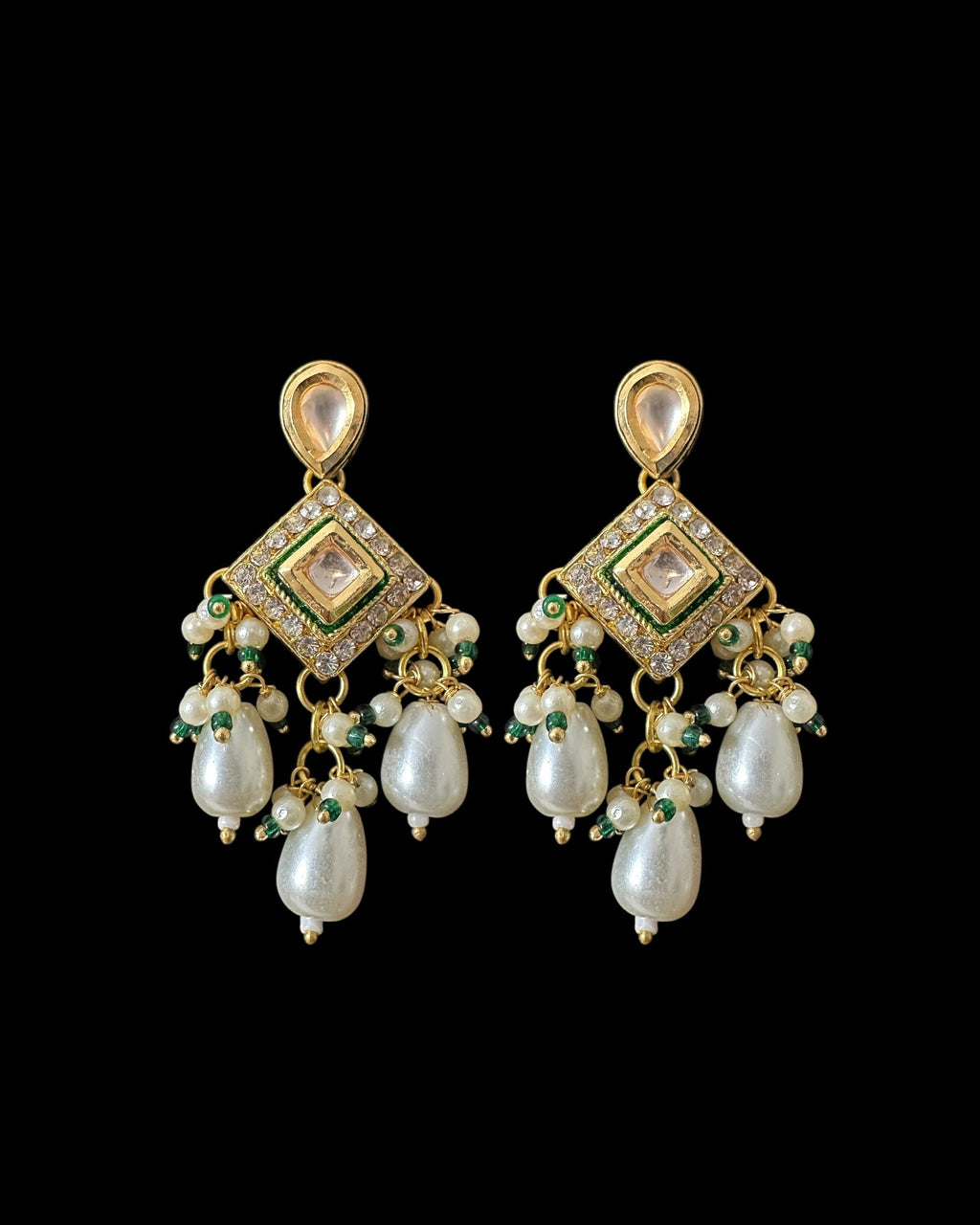 PS552 High quality kundan and pearl pendant set ( READY TO SHIP )