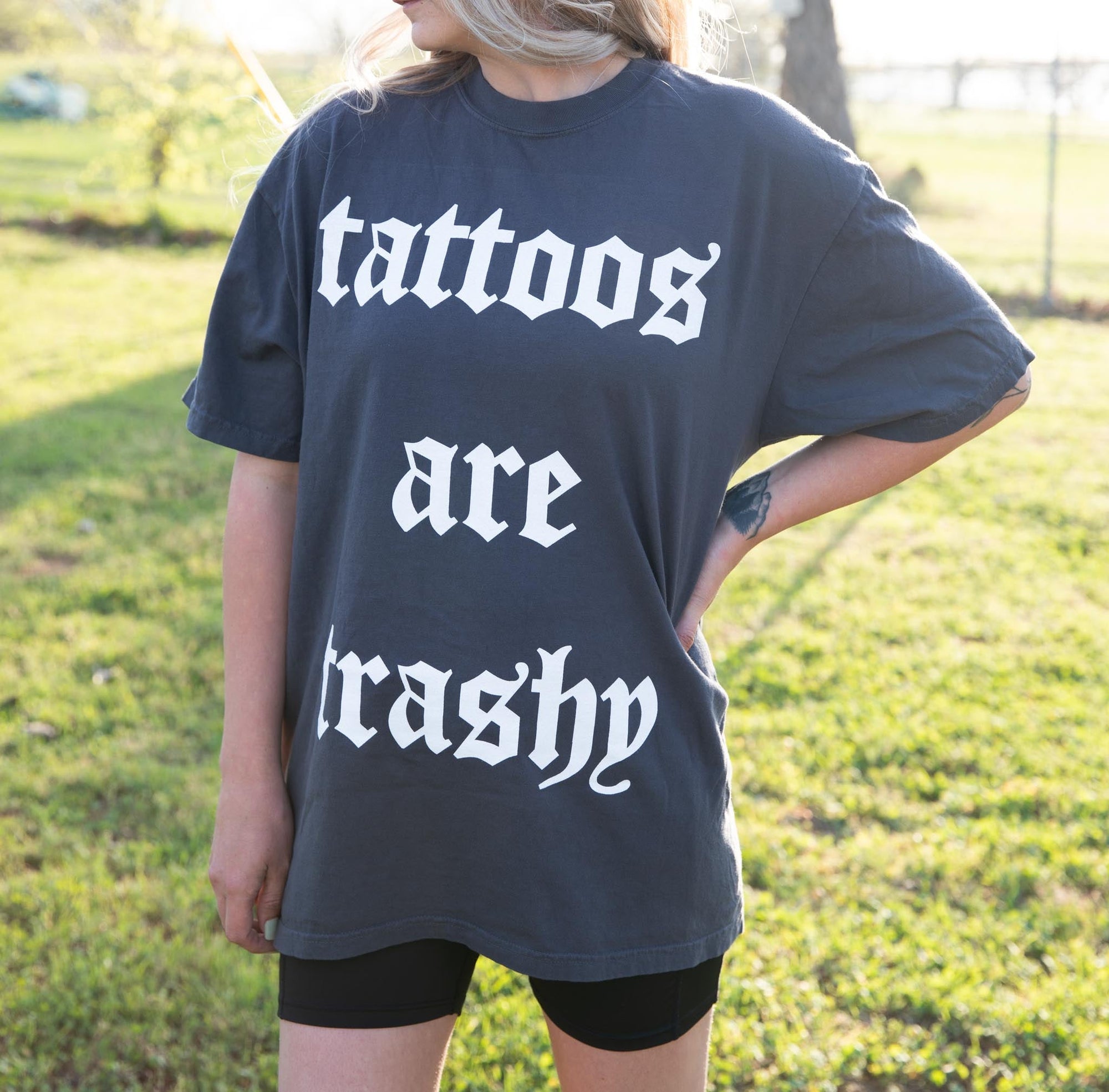 Tattoos are Trashy Graphic Tee