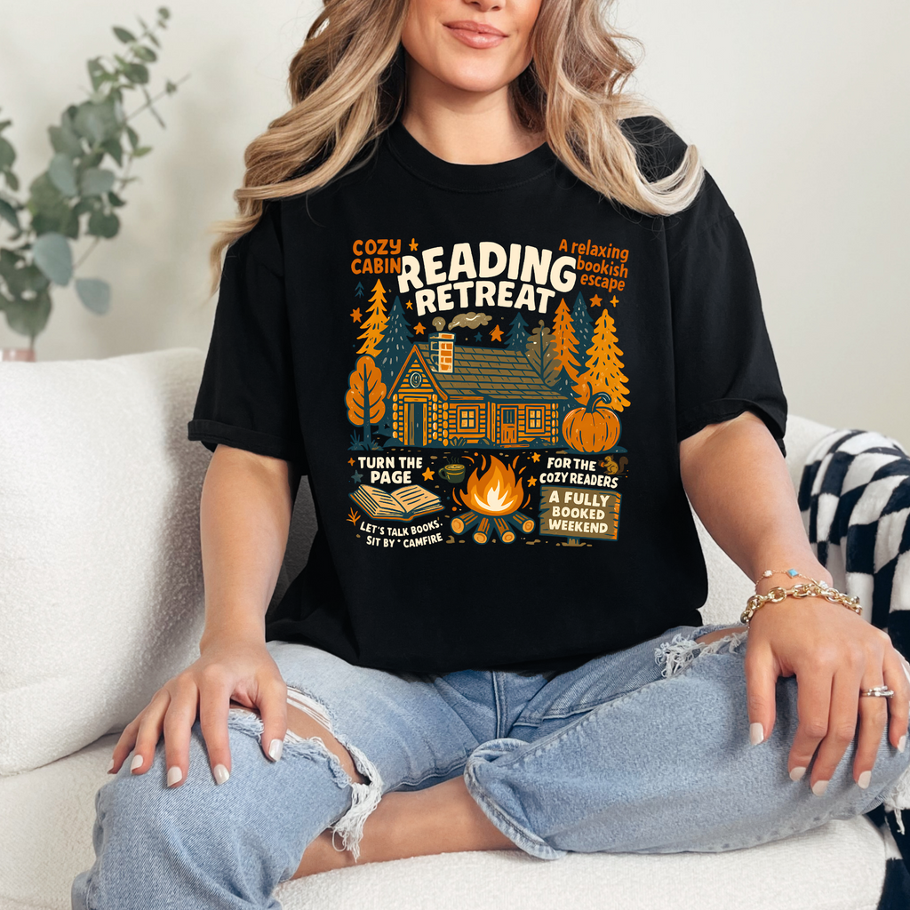 Reading Retreat Graphic Tee