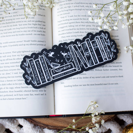 Meaggie Moos - Fourth Wing Violet's Bookshelf Bookmark