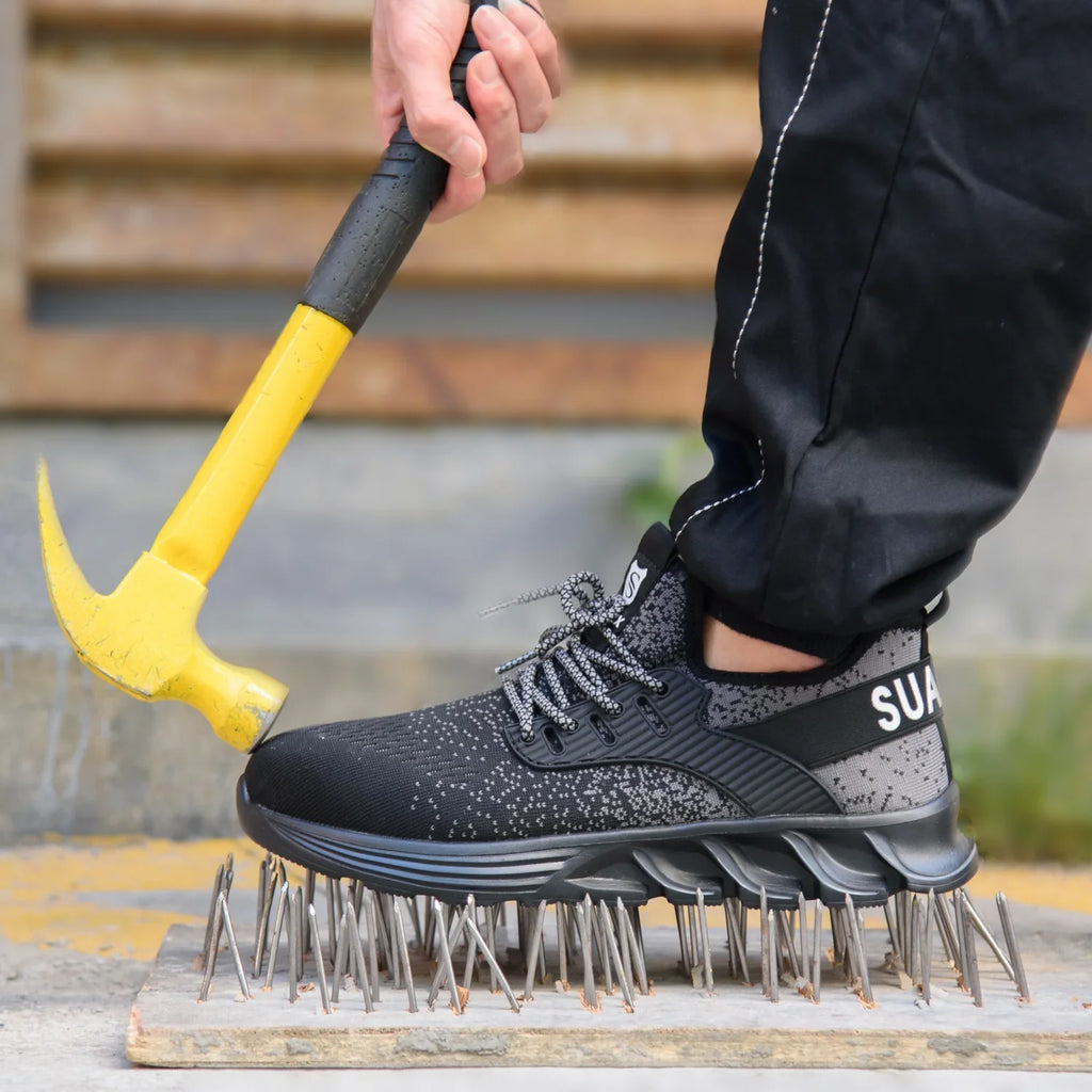 SUADEX Breathable Puncture-Proof Safety Work Shoes