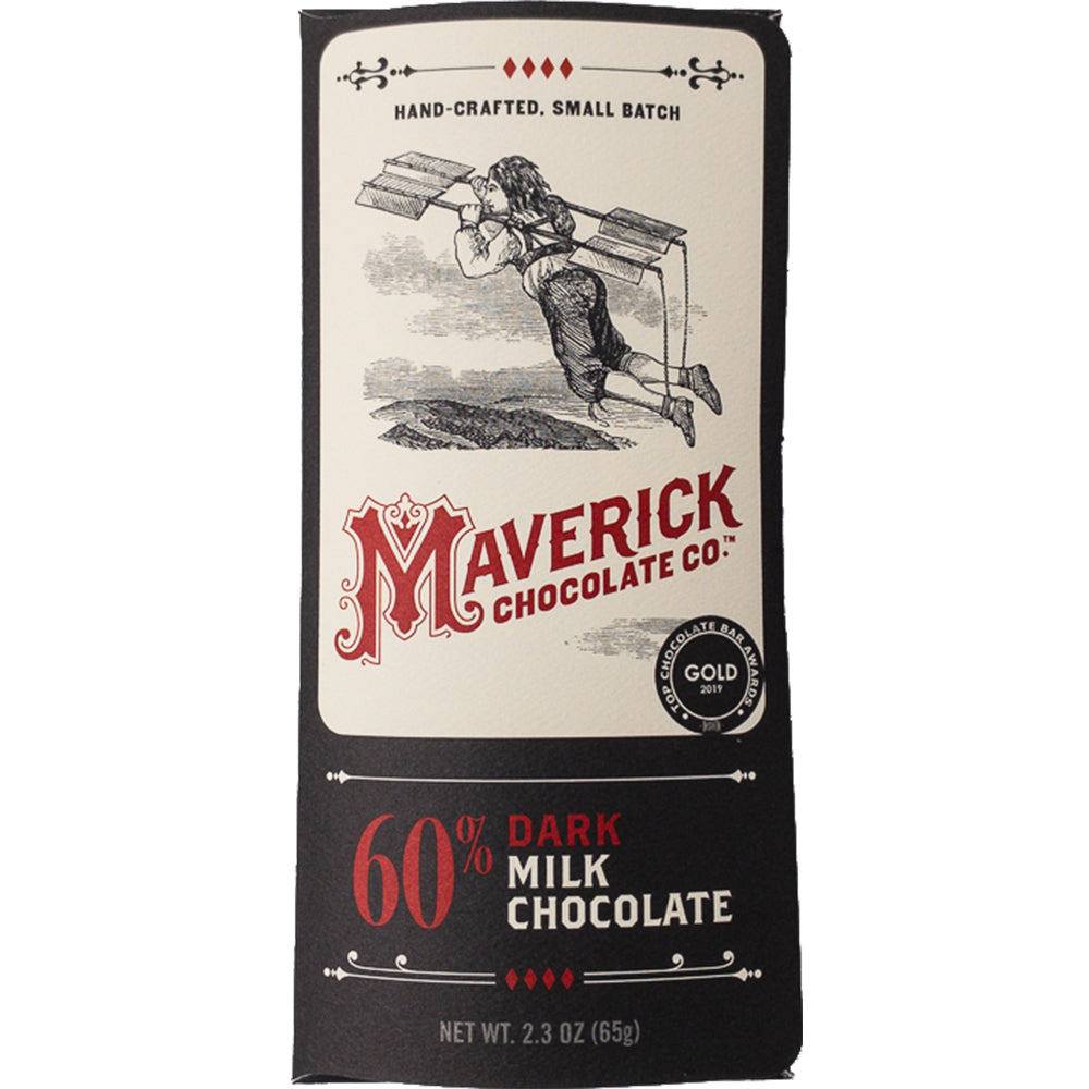 Maverick Chocolate 60% Dark Milk Chocolate