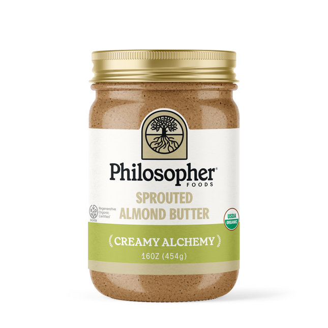 Creamy Alchemy Sprouted Almond Butter