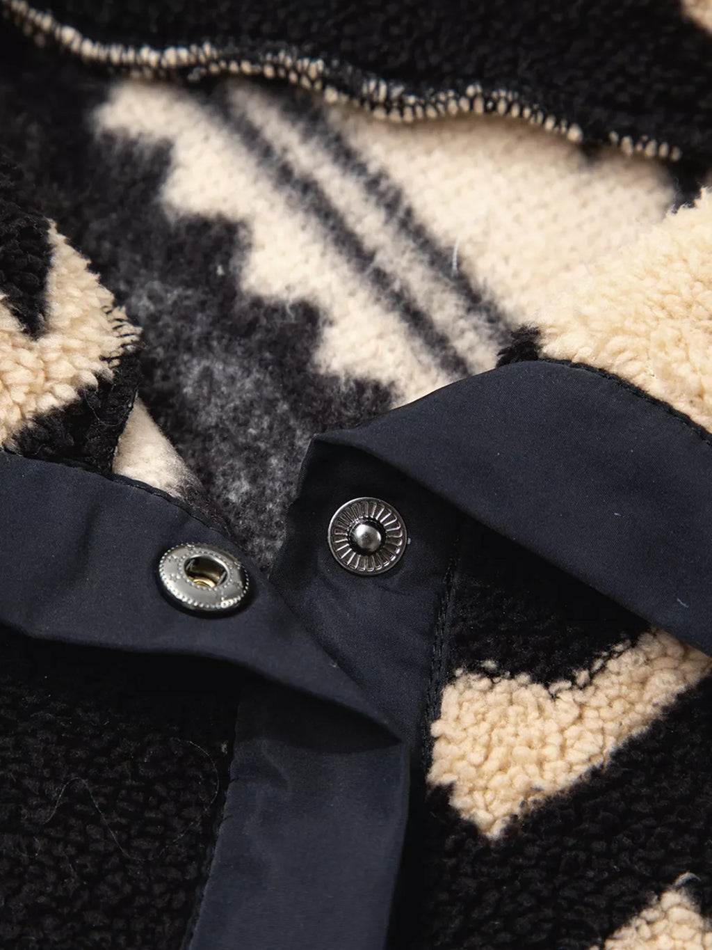 Western Aztec Half Zip Plush Sweatshirt