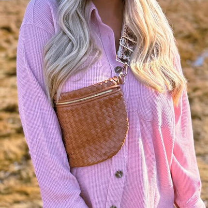 The Fiona | Woven Bum Bag