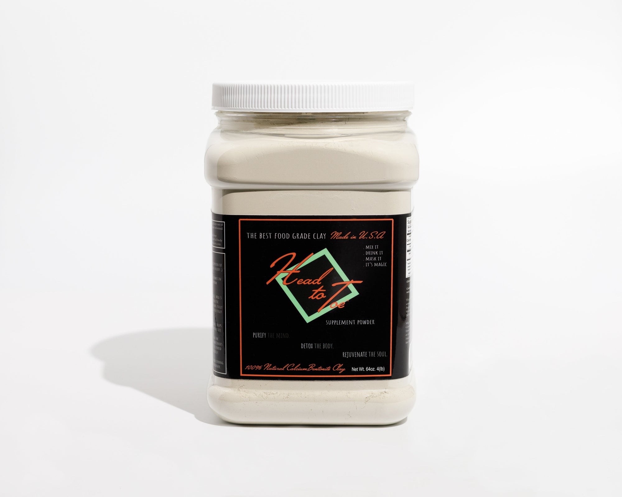 Premium Calcium Bentonite Clay - Ultra-Fine Grade, Lab Tested Purity