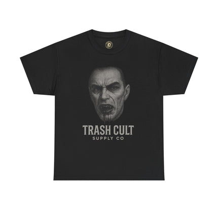 Gothic Graphic Tee, Unisex Heavy Cotton T-Shirt, Festival Wear, Statement Fashion, Halloween Outfit, Casual Street Style
