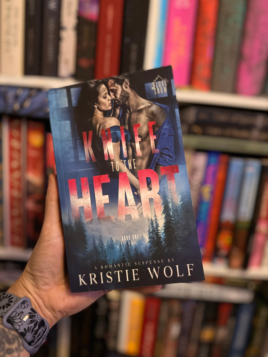 Knife to the Heart: Small-Town Steamy Romantic Suspense (Blood Snow Book 1)
