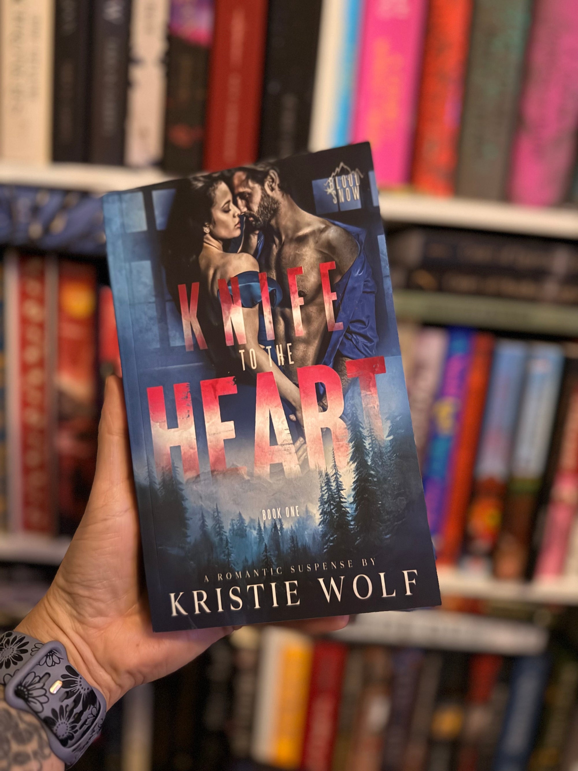 Knife to the Heart: Small-Town Steamy Romantic Suspense (Blood Snow Book 1)