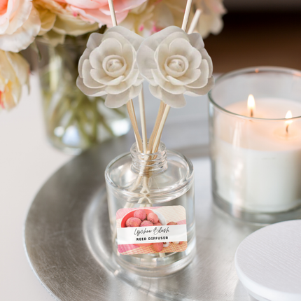 Exotic & Escape Reed Diffuser Collection – Tropical Scents with Mango, Pineapple, Hibiscus & Coconut