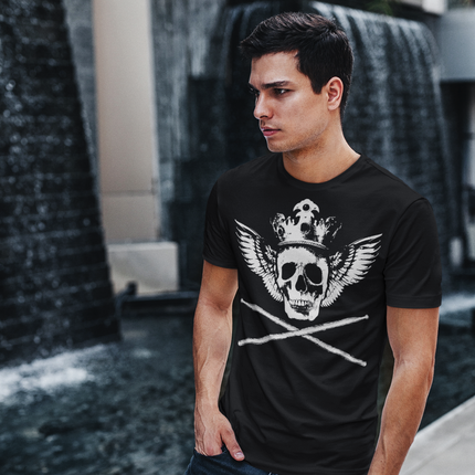 Drum Skull In The Dark T-Shirt