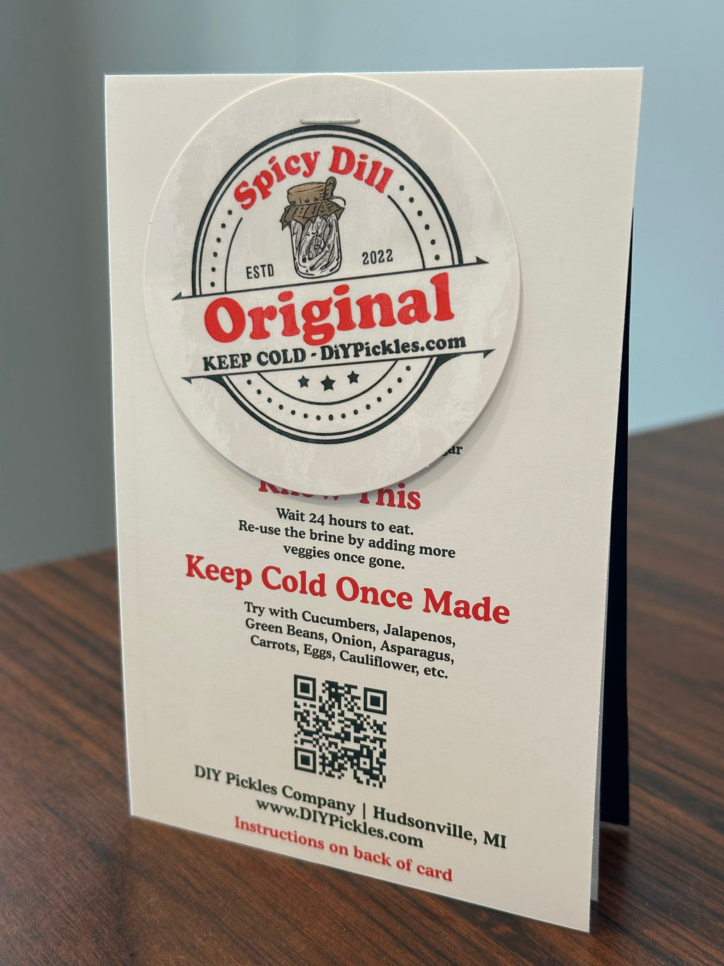 DIY Pickels Spicy Dill aka "Original" Spice Pack