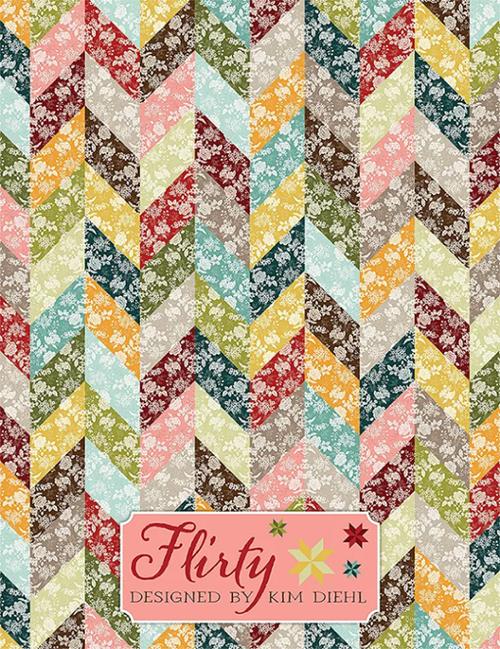 Flirty Quilt Pattern by Kim Diehl for It’s Sew Emma