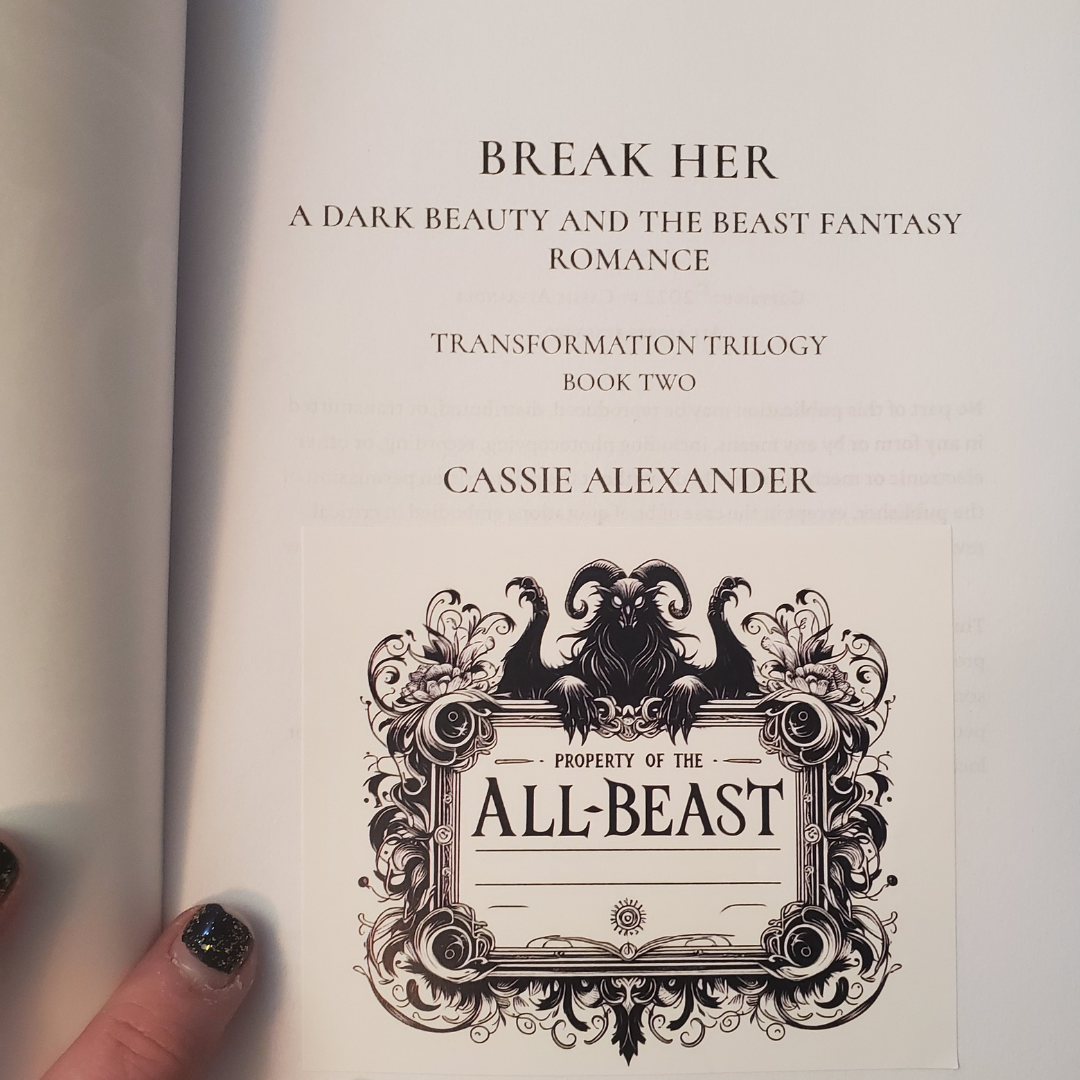 Cassie Alexander Transformation Trilogy Paperback Bundle