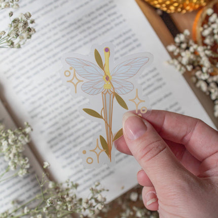 Meaggie Moos - Fantasy Faerie Dagger Bookish Vinyl Waterproof Sticker
