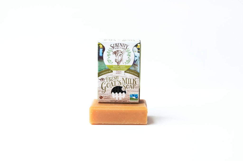 Goat's Milk Soap - Pest-Off! Shampoo Bar for Dogs and Humans