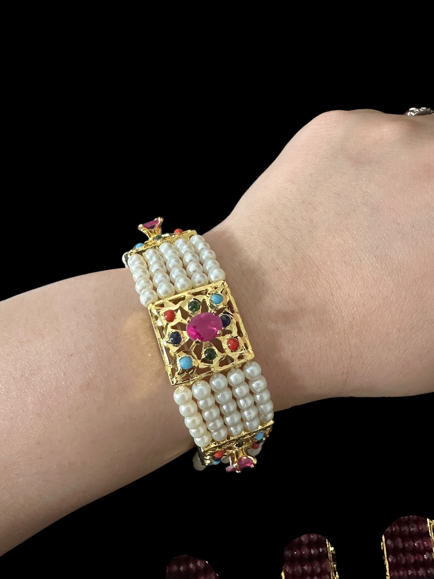 Hyderabadi gold plated bracelet ( READY TO SHIP )