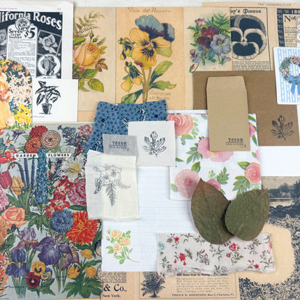 Botanical and Nature Ephemera Kit