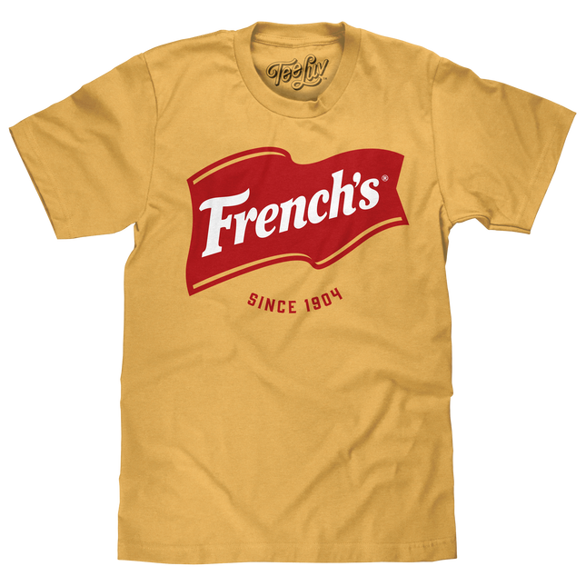 French's Mustard Since 1904 T-Shirt - Yellow