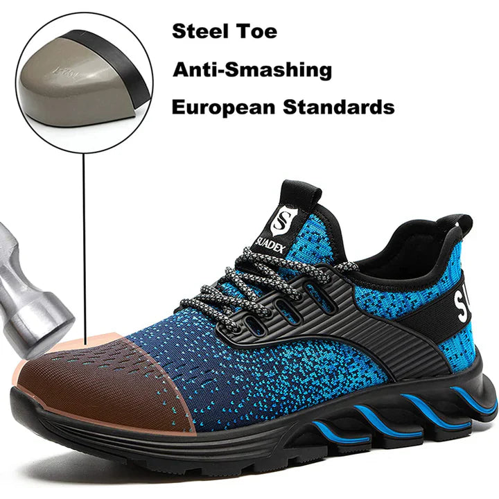 SUADEX Breathable Puncture-Proof Safety Work Shoes