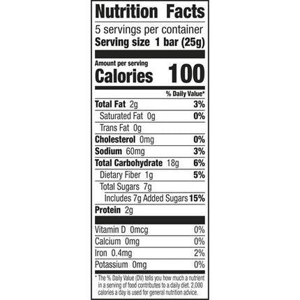 Annies Chewy Granola Bars, Sunflower Butter Chocolate Chip, Organic Snacks, 5 Count, 4.45 Oz