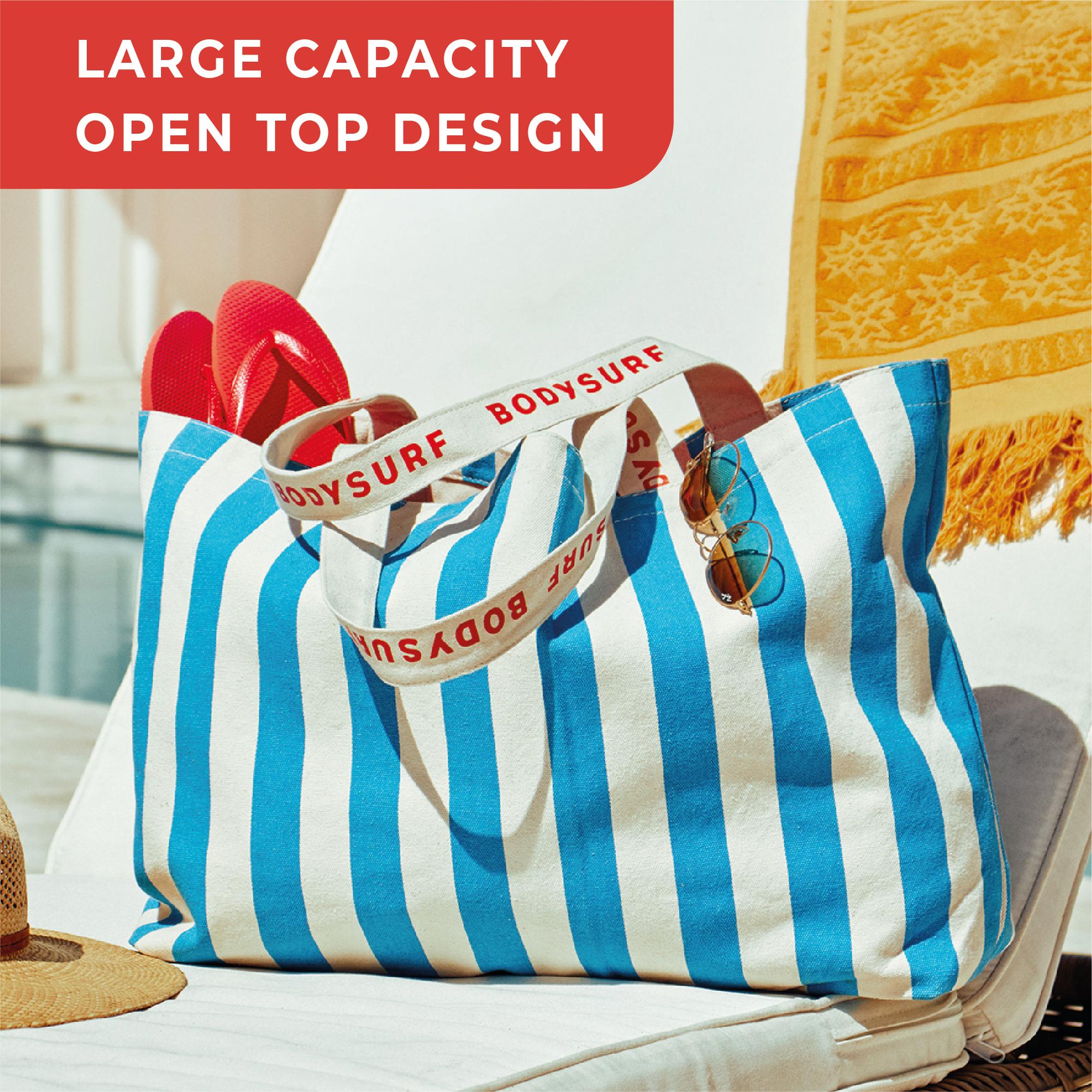 The Shoreline Tote - Thick Organic Canvas