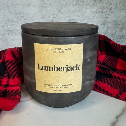 Lumberjack Candle