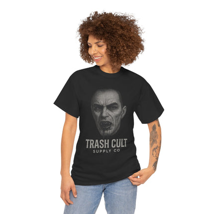 Gothic Graphic Tee, Unisex Heavy Cotton T-Shirt, Festival Wear, Statement Fashion, Halloween Outfit, Casual Street Style
