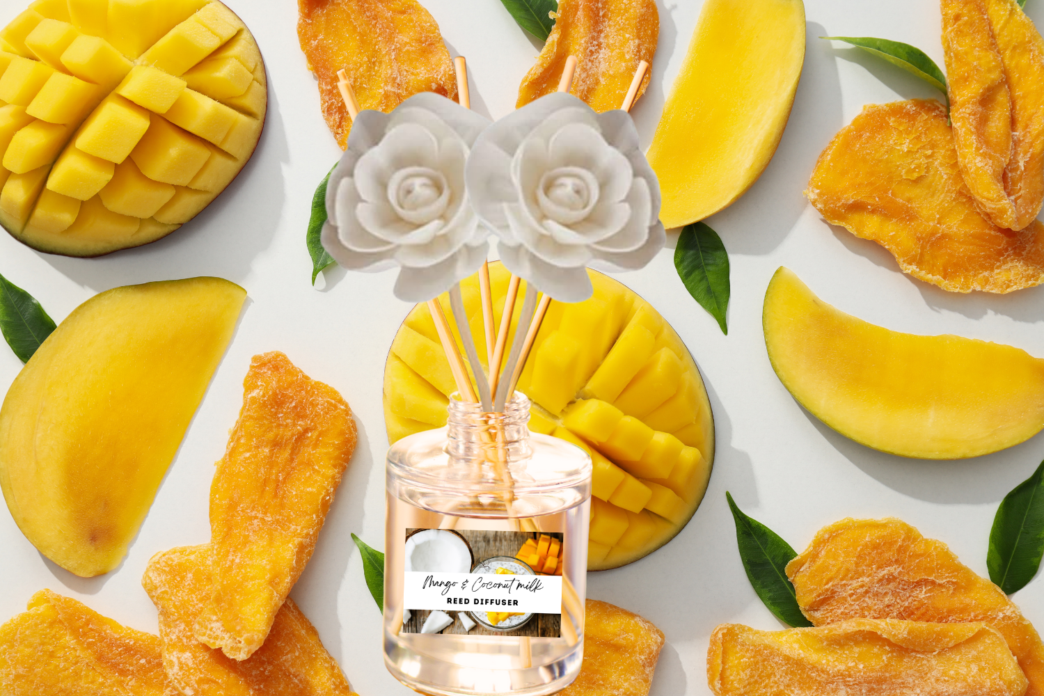 Fruity & Juicy Reed Diffuser Collection – Lively Fruit-Inspired Scents with Apple, Cherry, Kiwi & Melon