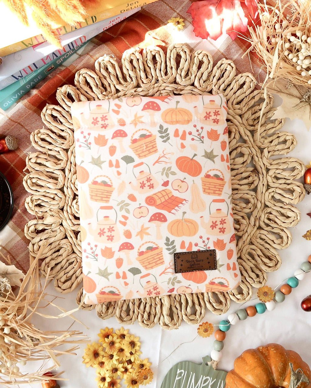 Book Barn Galore - Cozy Vibes Book Sleeve