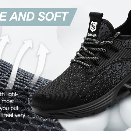 SUADEX Breathable Puncture-Proof Safety Work Shoes