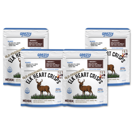 Elk Heart Crisps - 100% Grass-Fed/Finished