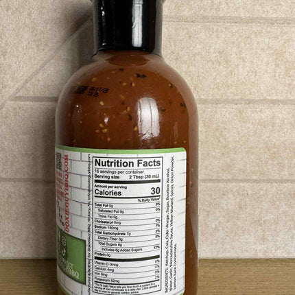 Izzi’s Might Go Crazy – NC Honey Bourbon Garlic BBQ Sauce (12 oz)