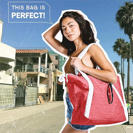 Medium Ripstop Nylon Waterproof Beach Bag