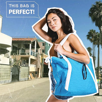 Medium Ripstop Nylon Waterproof Beach Bag