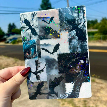 Awfullynerdy.co - Dragons Fourth Wing Inspired Kindle Paperwhite Insert