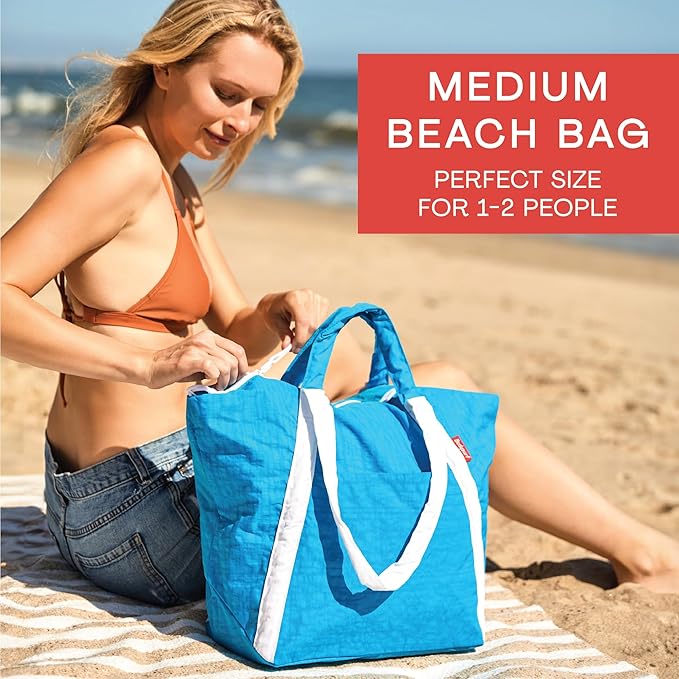 Medium Ripstop Nylon Waterproof Beach Bag